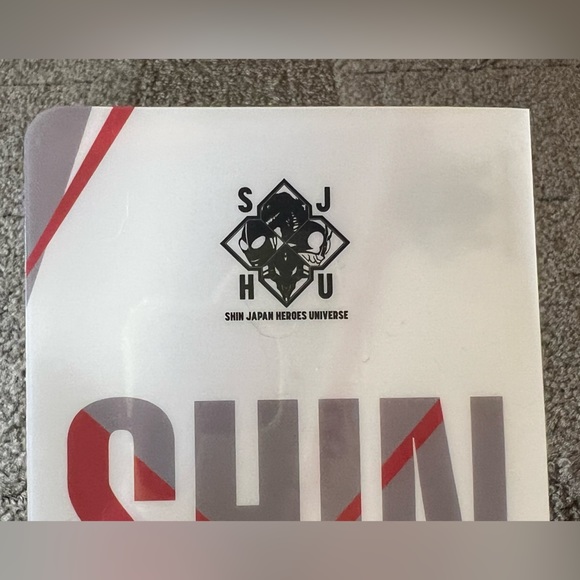 Shin Japan Heroes Universe x Family Mart Ultraman Mini Clear File Folder Kaiju - Picture 6 of 8